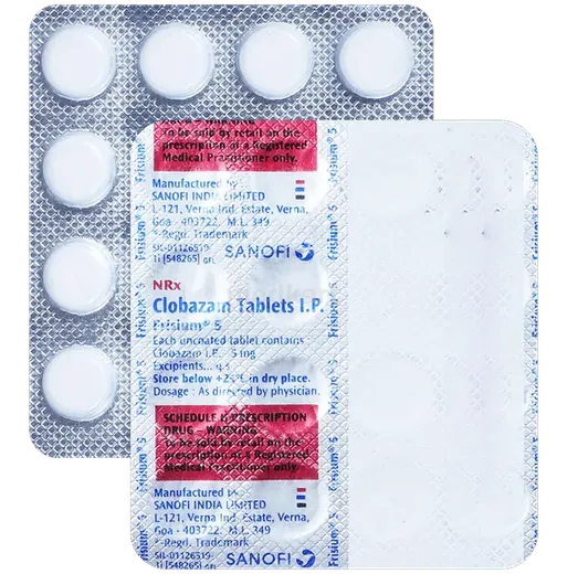 frisium 5mg tablet 15's